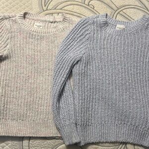 (2) Girls Abercrombie Sweaters